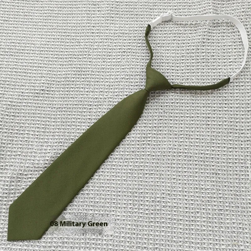 Men's cotton bow tie in arrow style with tie-dye pattern showing solid colour options