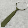 Men's cotton bow tie in arrow style with tie-dye pattern showing solid colour options