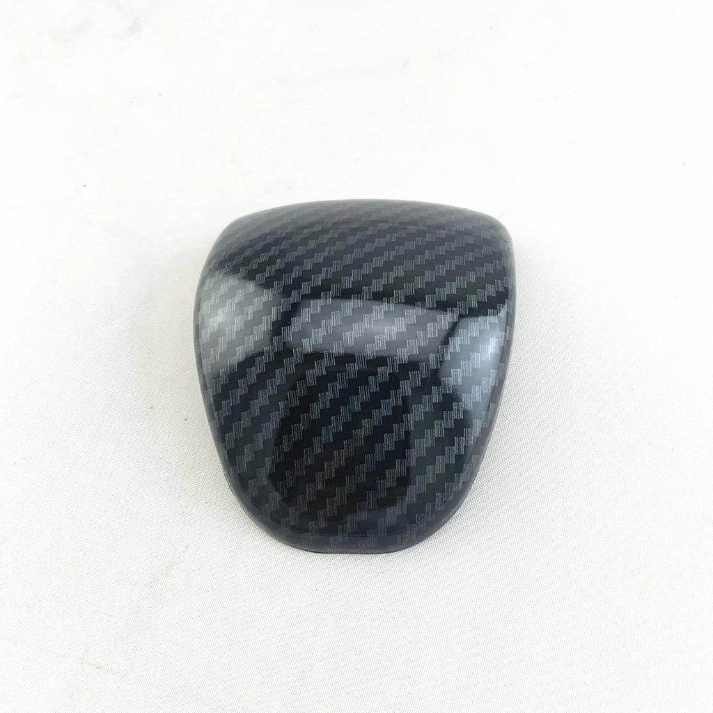 Smart RunK3 carbon fibre pattern gear shift cover for automotive interior enhancement