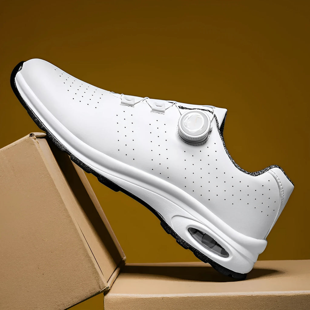 Men's low top casual tennis shoes with cross shoulder straps in mesh material
