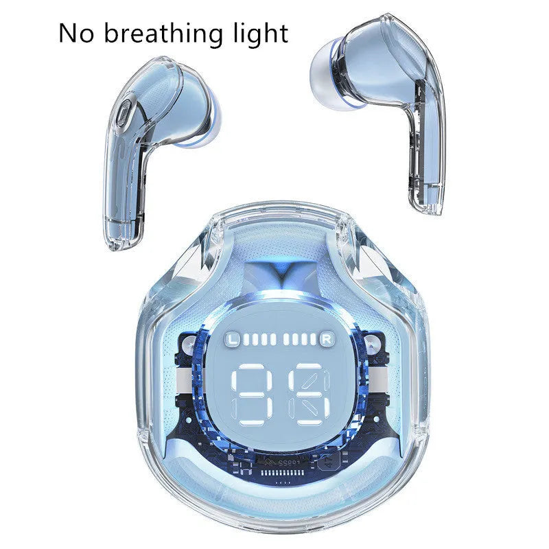 Transparent warehouse wireless Bluetooth in-ear headset with voice control functionality