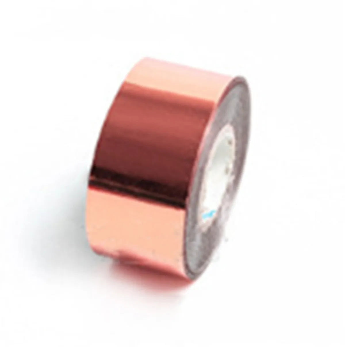 Roll of golden electrochemical aluminium hot stamping foil for leather and plastic branding.