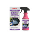 120ml bottle of liquid barbecue grill cleaning agent for removing baked-on grease and residue.