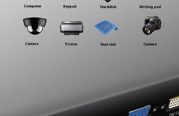 USB 3.0 male-to-male data cable with nickel-plated connectors for external hard drives