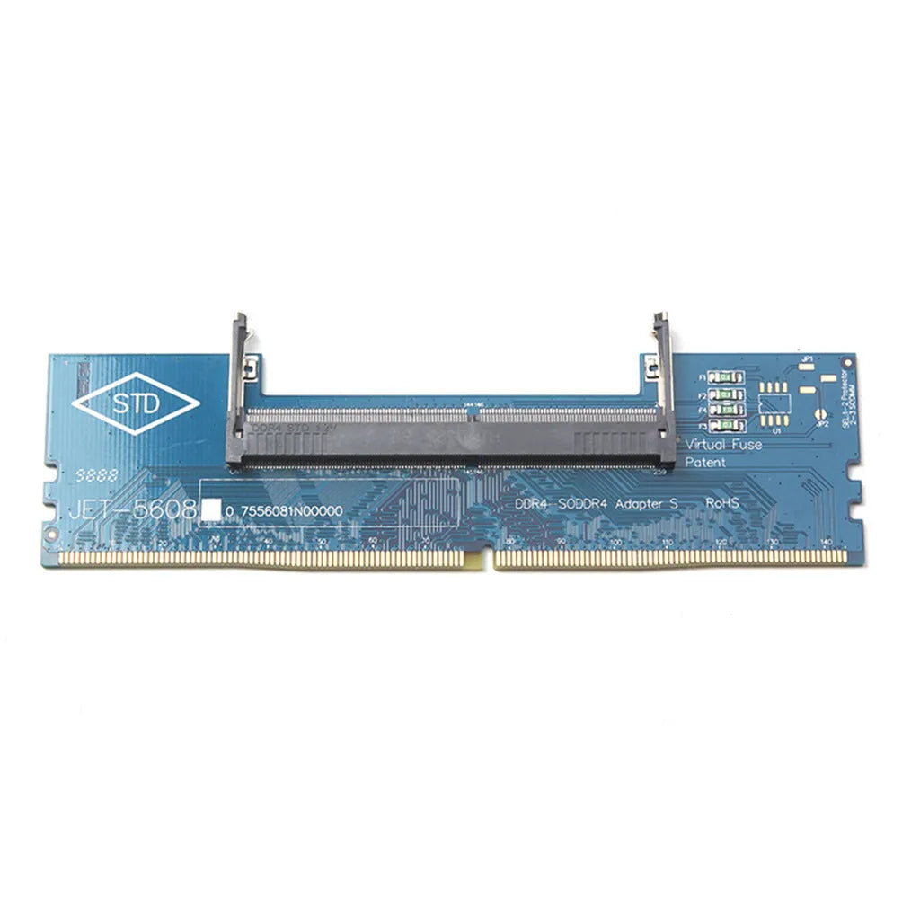 DDR4 laptop memory to desktop adapter card with anti-static bag