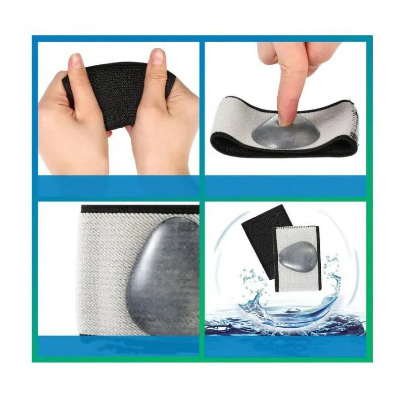 Men's and women's flat foot support pad with heart design PU bandage
