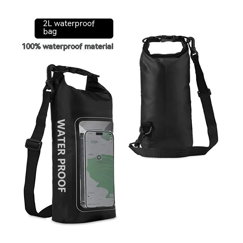 PVC waterproof crossbody sports bag in multiple colours for swimming and outdoor water activities