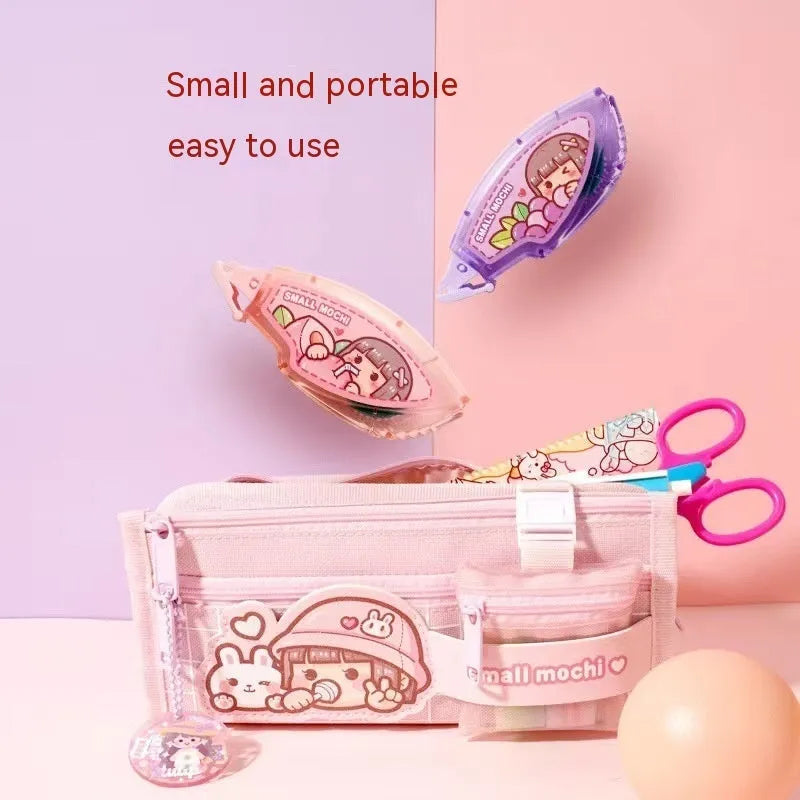 Cute juice colour hand account dotting glue for student stationery and craft projects