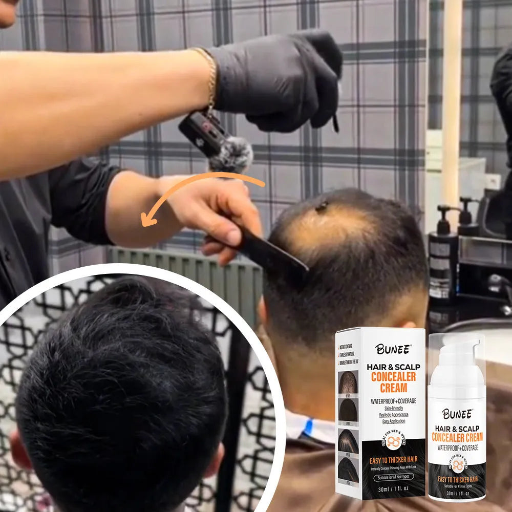 30ml scalp concealer pomade for covering thinning hair and nourishing the scalp.