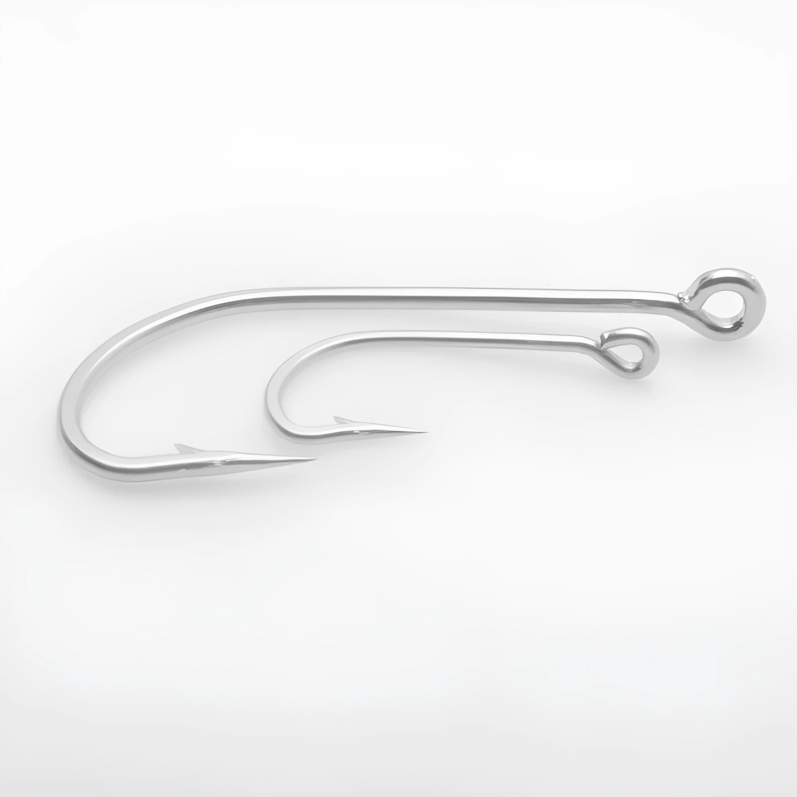 Assortment of multi-specification stainless steel sea fishing hooks for ocean boat fishing