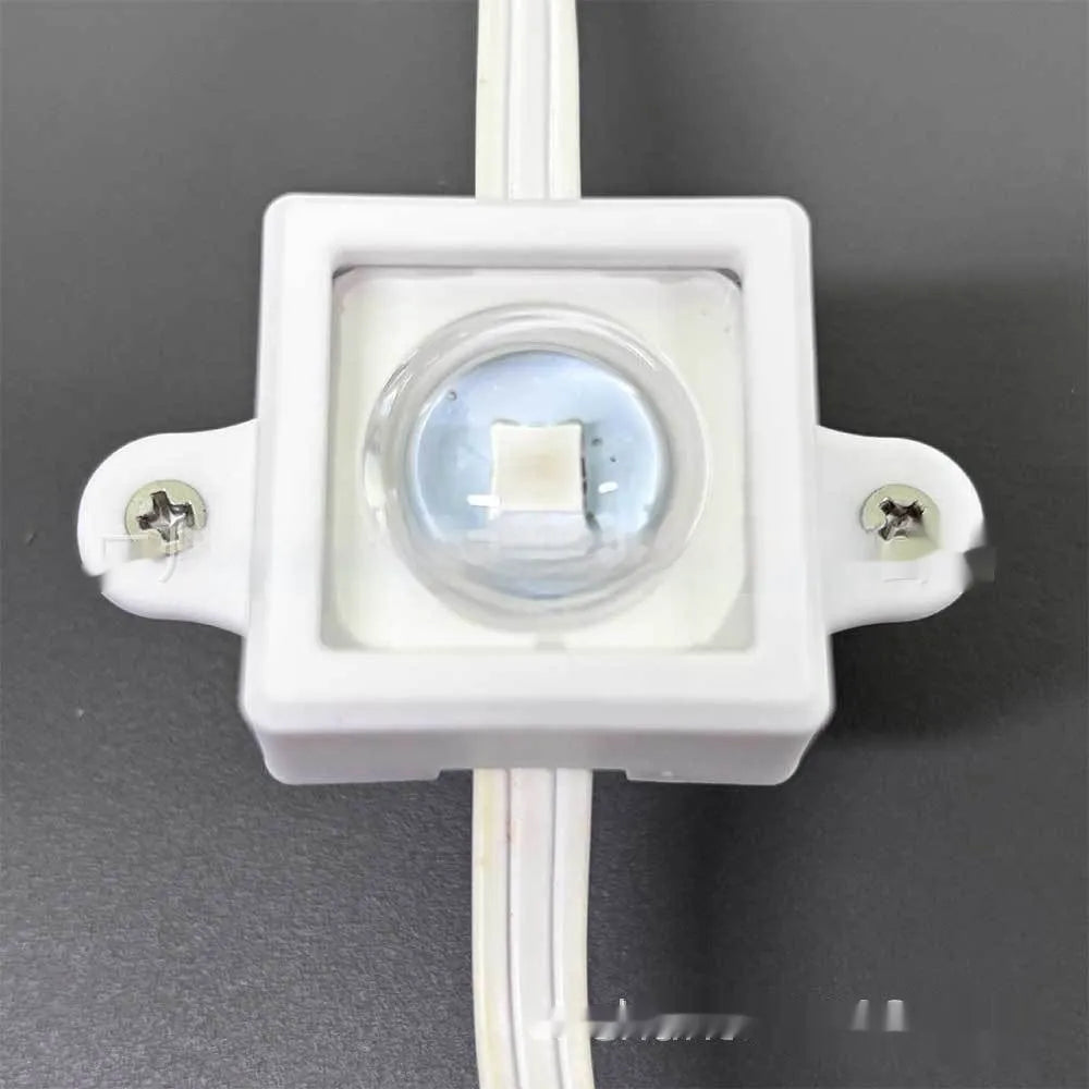 Small white plastic lampshade for LED light bracket protection