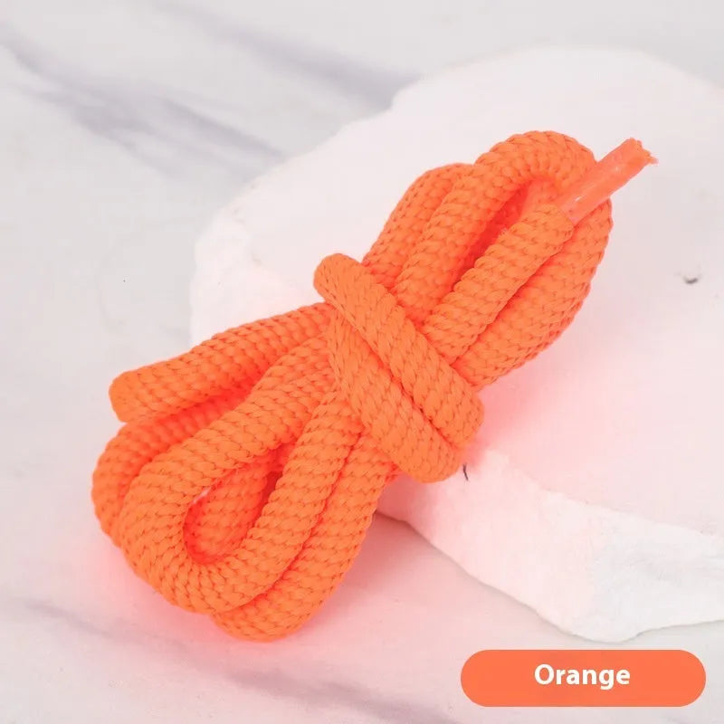 Oval 1.0cm wide polyester adapter rope in multiple colours for sweatshirts, hats, and sneakers.