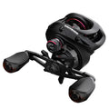 Drip Wheel fishing reel with Rocking Wheel system showing left and right hand configuration options