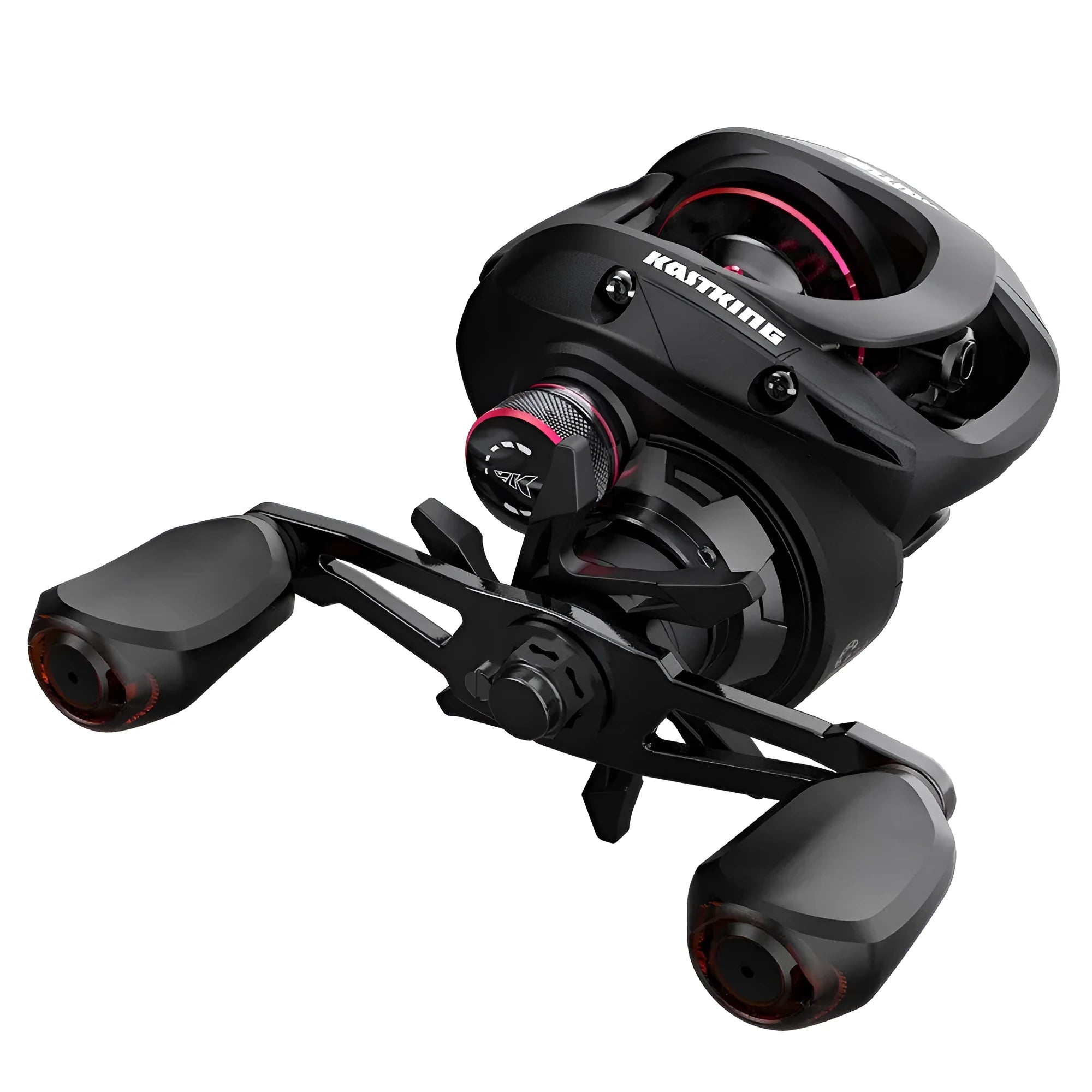 Drip Wheel fishing reel with Rocking Wheel system showing left and right hand configuration options