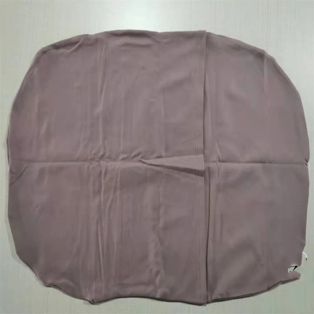 Beige portable cotton baby nest crib for newborn, measuring 75cm by 45cm.