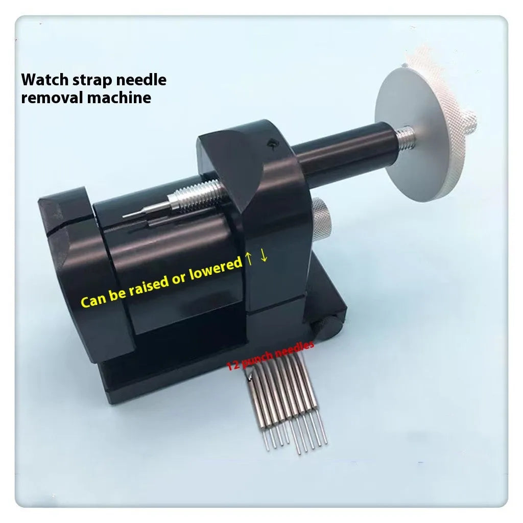 Alloy steel watch strap removal machine tool with dimensions 150x115x80mm.