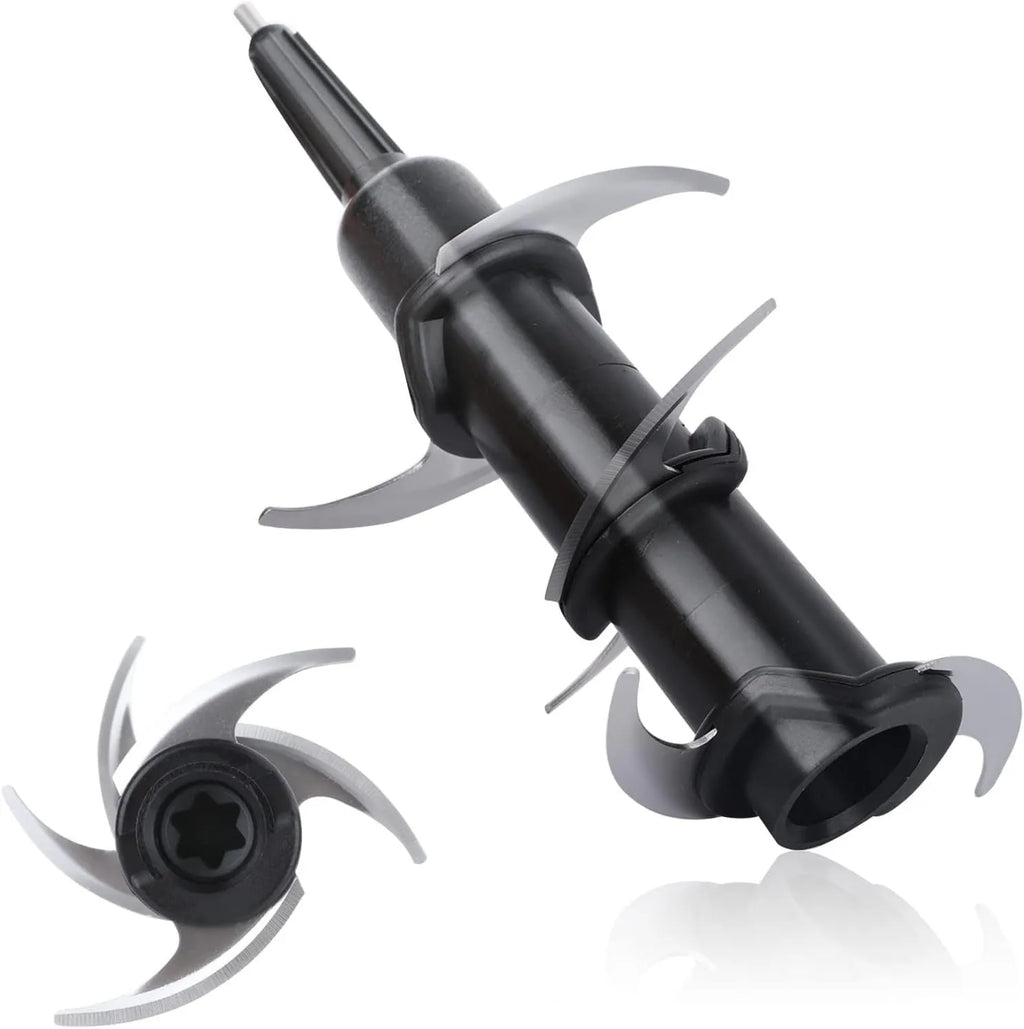 Single 304 stainless steel six-stack juicer blade seat accessory measuring 10x21cm with modern simplicity design.