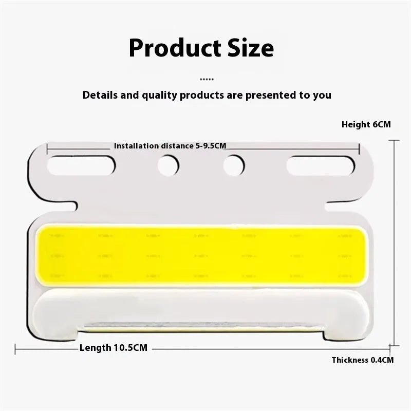 12V 24V aluminium alloy waterproof COB LED truck side light and grounded tyre marker in multiple colours.