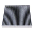 Grey Geely air conditioning filter element measuring 215x210x30mm for Geometry and Emgrand vehicles
