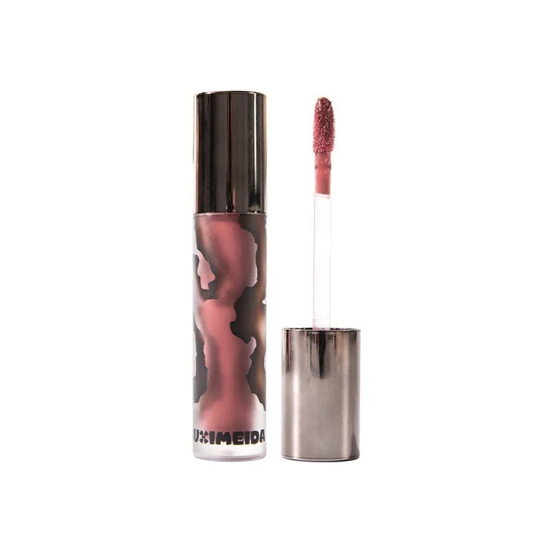 Lava Secret Matte Lip Mud Lipstick in 3.2g tube with no stain formula, shown in five colour shades.