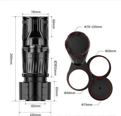 Carbon fibre black car drink holder with retractable adjustable base for vehicle centre console