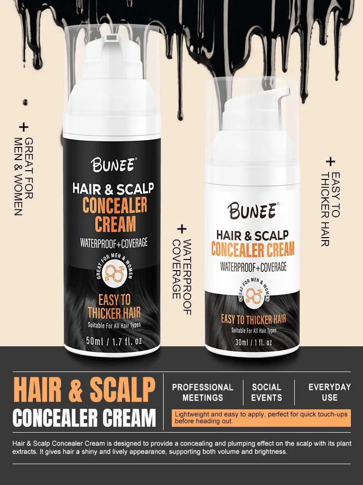 30ml scalp concealer pomade for covering thinning hair and nourishing the scalp.