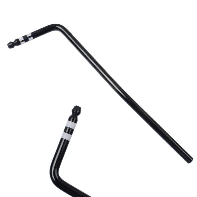 Direct plug-in metal tremolo bar for electric guitar in gold, silver, black and blue finishes.