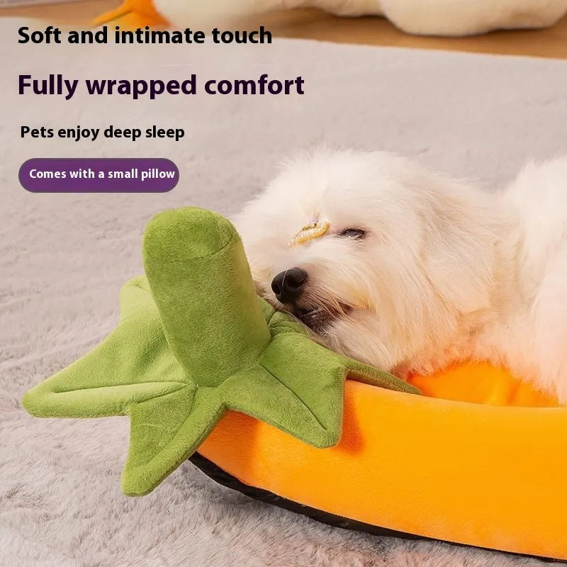 Washable cloth dog mat shown in purple, sized for a medium dog crate.