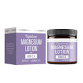 Square 7.1cm jar of Magnesium Body Butter Cream 150ml with shea butter and grape seed oil.