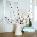 65 cm long pink LED phalaenopsis orchid branch decorative light with battery operation