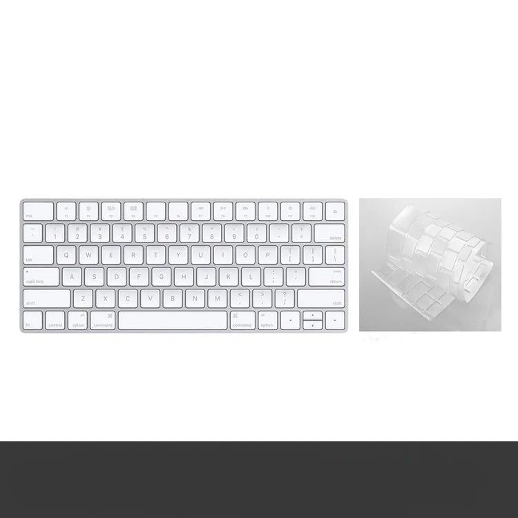 Apple G6 white ultra-thin metal Bluetooth wireless keyboard with multimedia keys