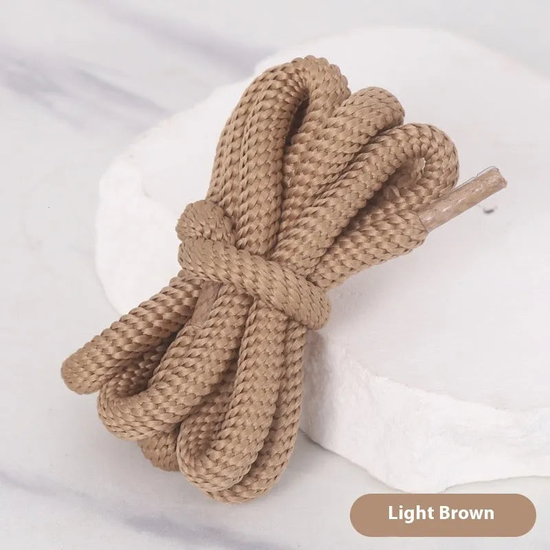 Oval 1.0cm wide polyester adapter rope in multiple colours for sweatshirts, hats, and sneakers.