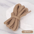 Oval 1.0cm wide polyester adapter rope in multiple colours for sweatshirts, hats, and sneakers.