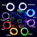 2M wine bottle light string with 20 LEDs on silver copper wire and bottle stopper