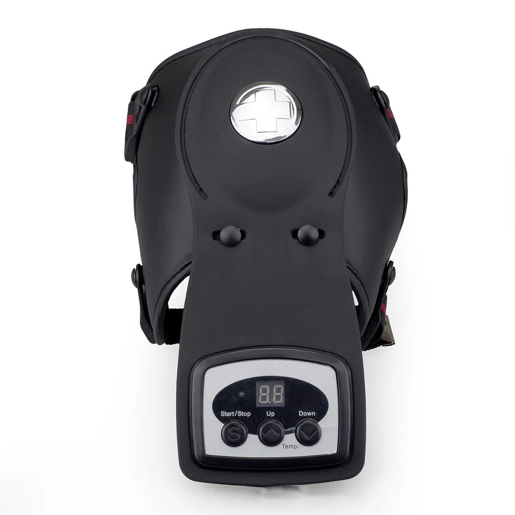 Portable infrared knee massager with adjustable temperature control 45-65C for joint care