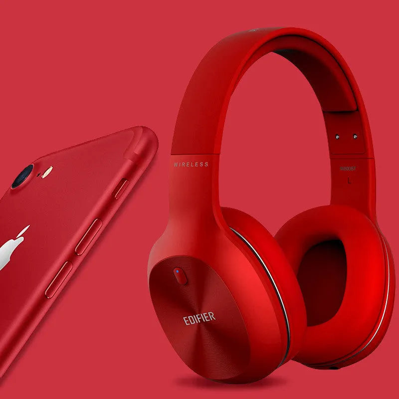 Bluetooth sports headset in black, red or white with over-ear design for workouts