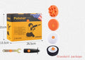 Yellow 700W electric car polishing machine with 125mm disc and 1.6m cord for auto and home use