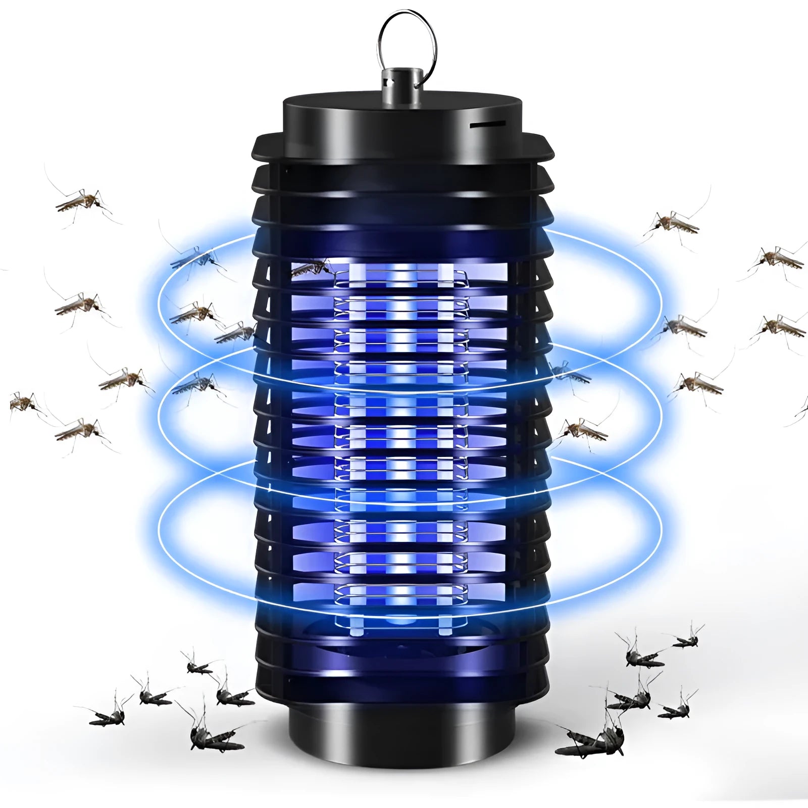 Black King Kong electronic mosquito killer unit with hanging cord and metal grid