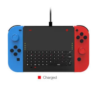 Black felt carrying pouch for Nintendo Switch console with game card slots and double storage layers.