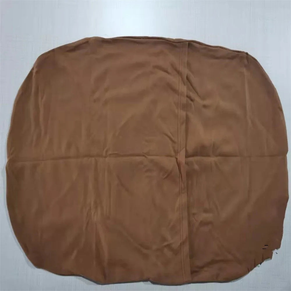Beige portable cotton baby nest crib for newborn, measuring 75cm by 45cm.