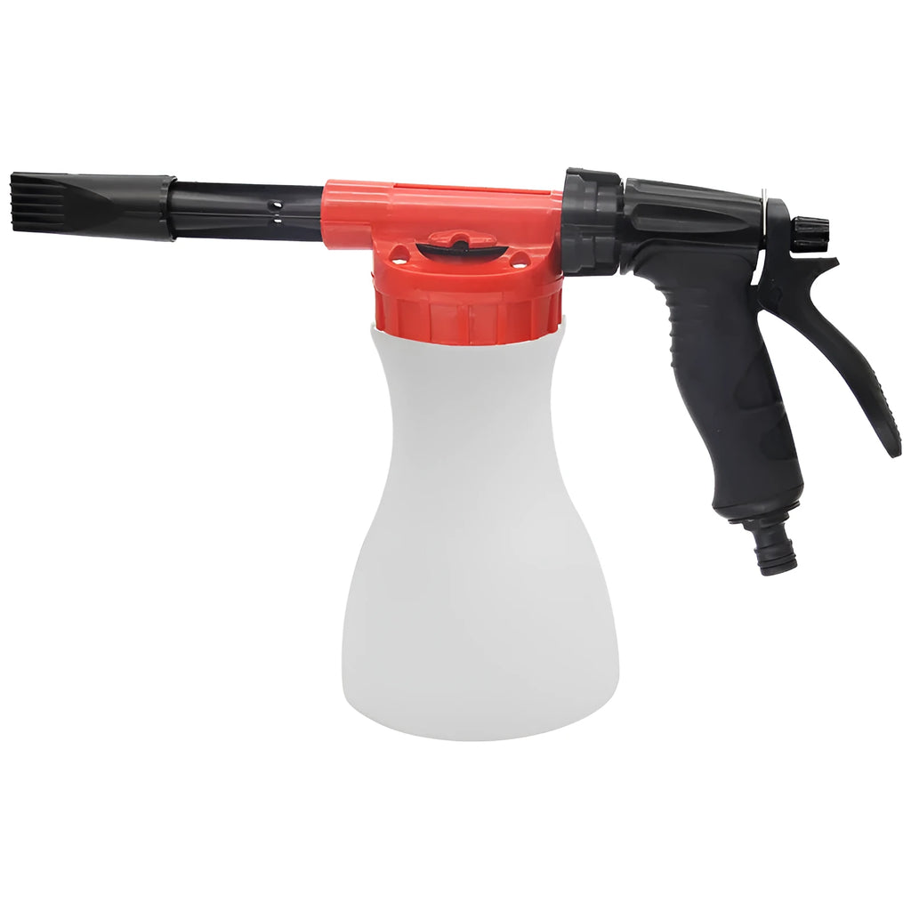 Foam pot high pressure water gun for garden watering and pesticide spraying
