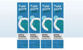 Cat strip snack pack for kittens with four flavour varieties in 10-strip packaging