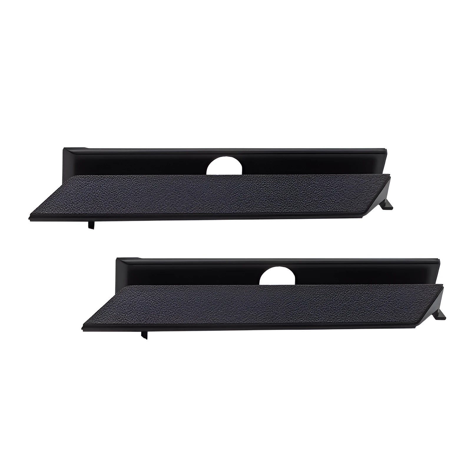 Black PS4 Pro hard drive bottom cover replacement part with door baffle block strip