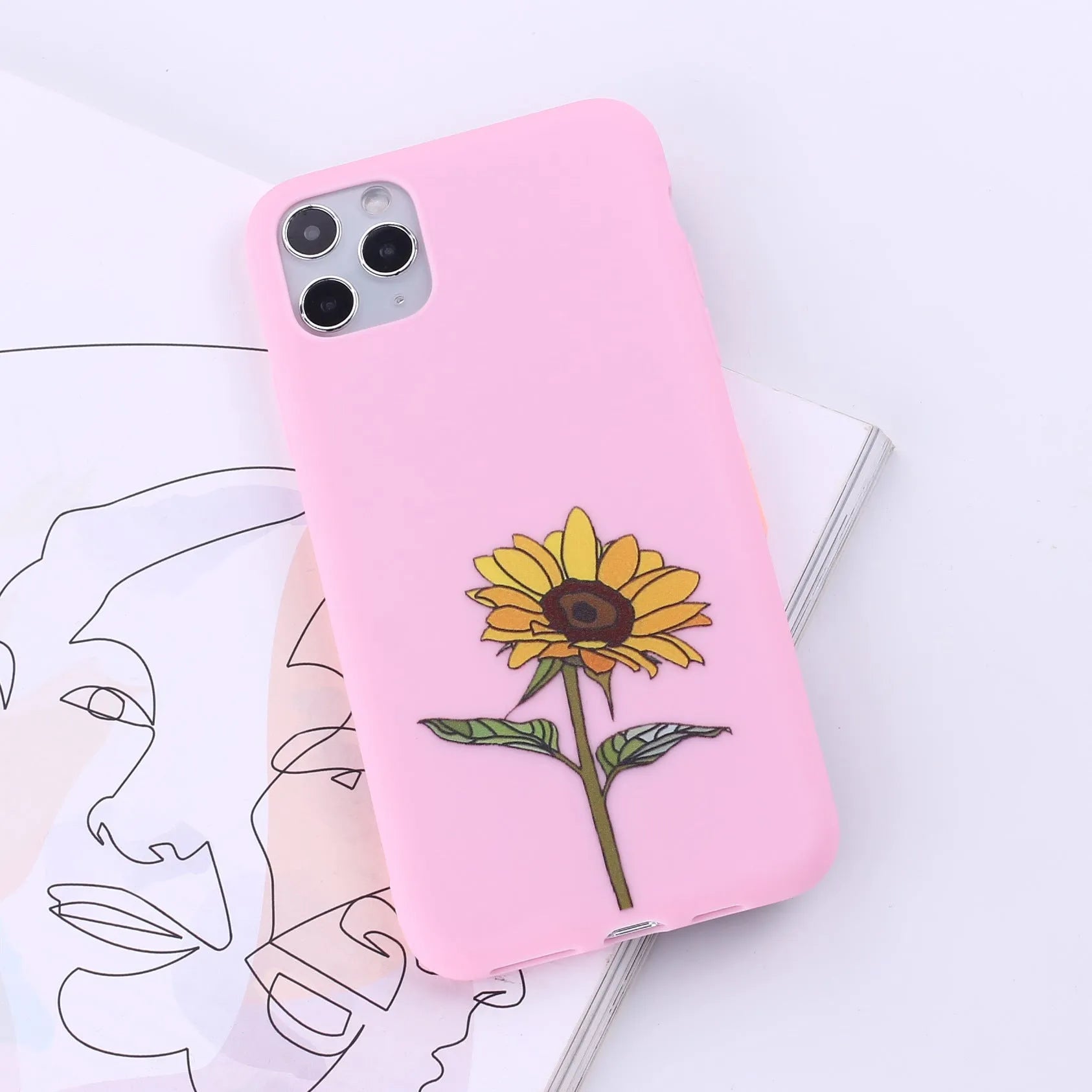 Painted TPU mobile phone case for iPhone 11 series in multiple colour options
