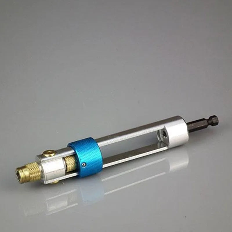 Half Time Drill adapter and 18 drill bits including Phillips, flathead, and countersink for power tool conversion