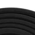 Black rubber sliding door seal for Toyota Hiace High Roof 2005 models, 5 metre length