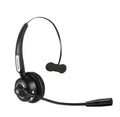 Bluetooth headset with microphone for truck drivers and office use with noise cancellation feature