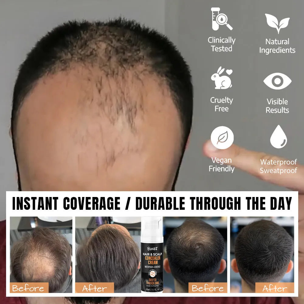 30ml scalp concealer pomade for covering thinning hair and nourishing the scalp.