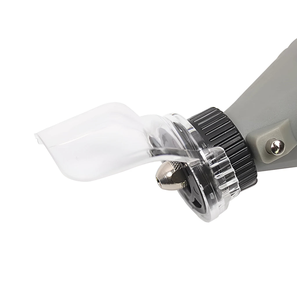 Transparent plastic horn cover for Delta power tool face protection