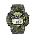 T6 tactical rugged smart watch with 1.3 inch screen in black or green colour options